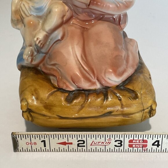 VTG 1971 Sankyo Chadwick Music Box Madonna and Child Ave Maria Christianity - Picture 12 of 13
